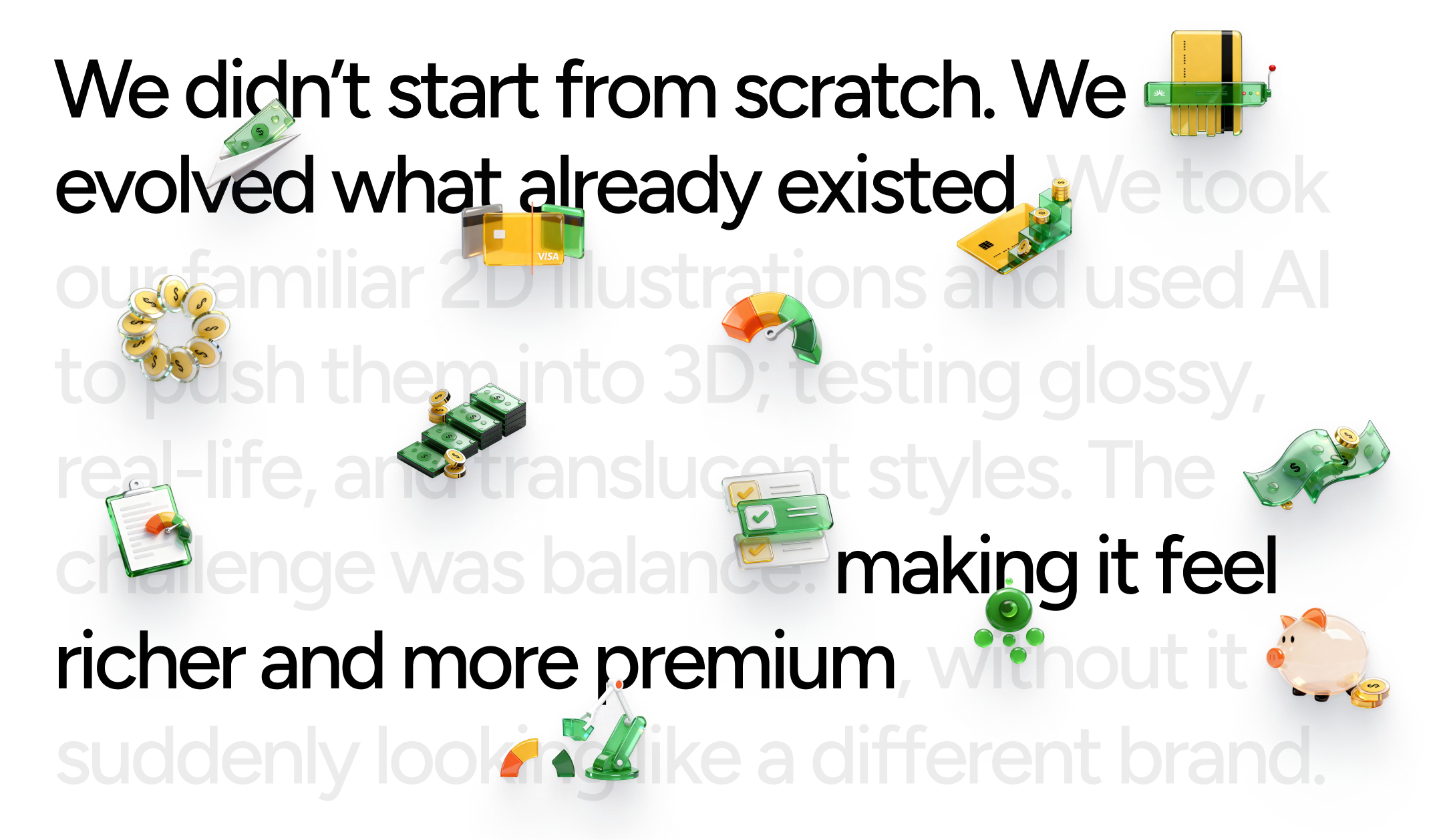 Disrupt the pattern